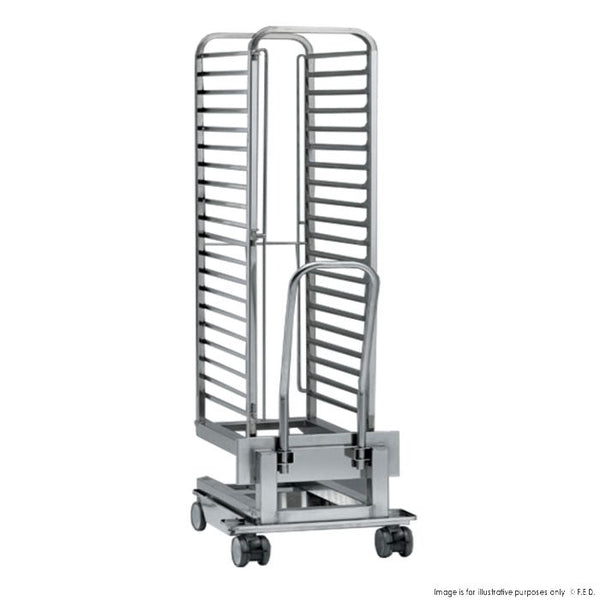 Loading trolley for trays - CEB-202