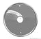 Stainless steel slicing disc 5 mm (dia. 175 mm) - DS653001
