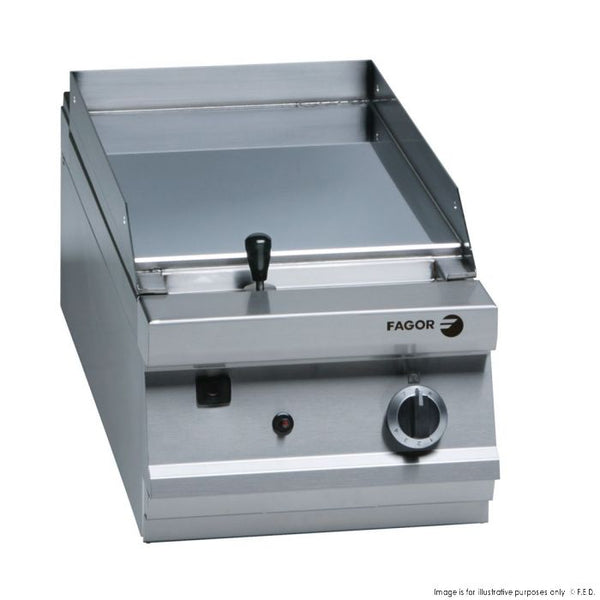 Fagor 900 series natural gas chrome 1 zone fry top FTG-C9-05L