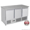 GNS1300B Three Door Compact Workbench Fridge