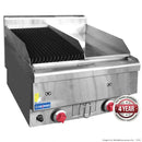 JUS-TRGH60 GASMAX Benchtop Combo 1/2 Char & 1/2 Griddle