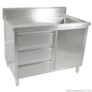 SC-7-1200L-H CABINET WITH LEFT SINK