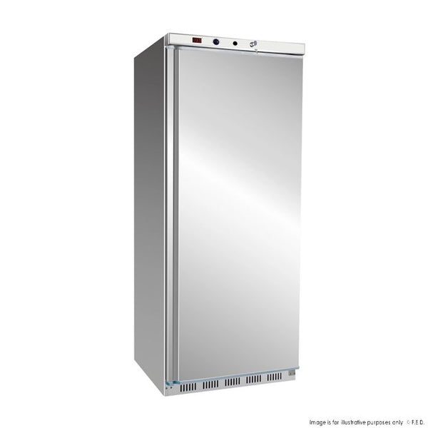 2NDs: Thermaster Single Door Fridge HR600 S/S