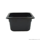 JW-P164B - Black Poly 1/6 x 100 mm Gastronorm Pan