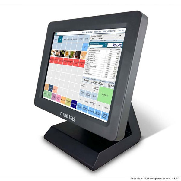 Mantas 1200 All In One Turnkey POS Solution M1200-AIO-12