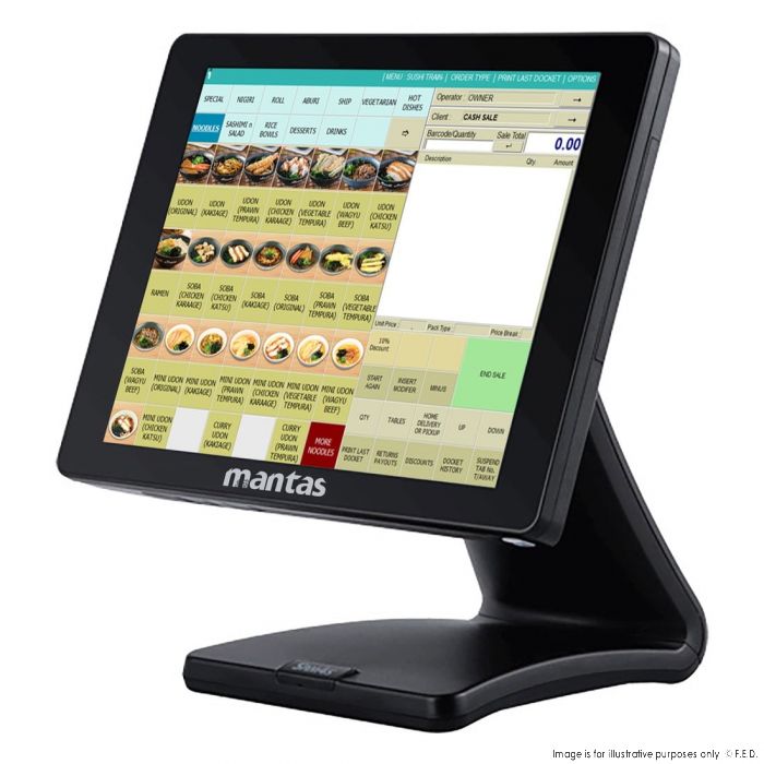 Mantas 1800 All In One Turnkey POS Solution - M1800-AIO-15