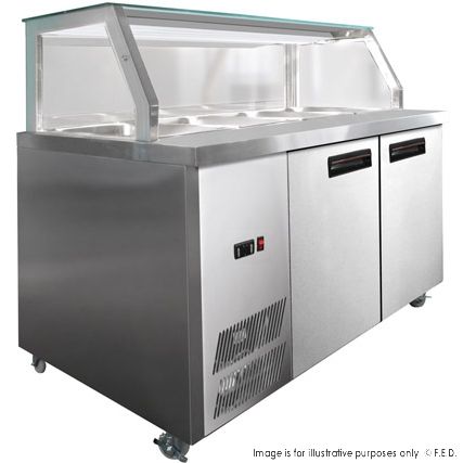 Ex-Showroom: Chilled Bain Marie Food Display PG180FA-Y