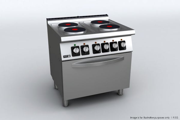 Fagor Kore 700 Series Electric Cook Top and Oven SS C-E741