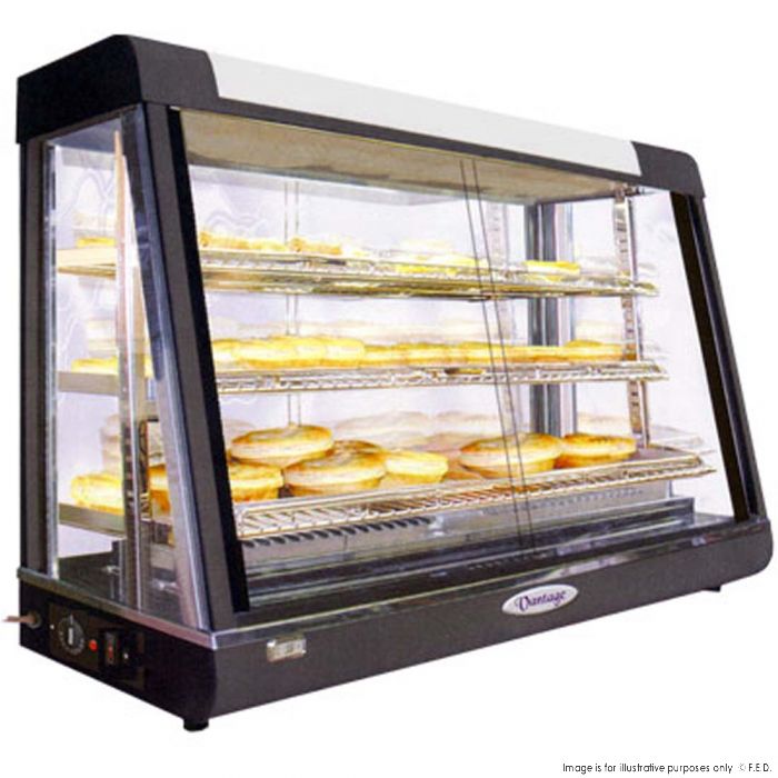 Pie Warmer & Hot Food Display - PW-RT/1200/1