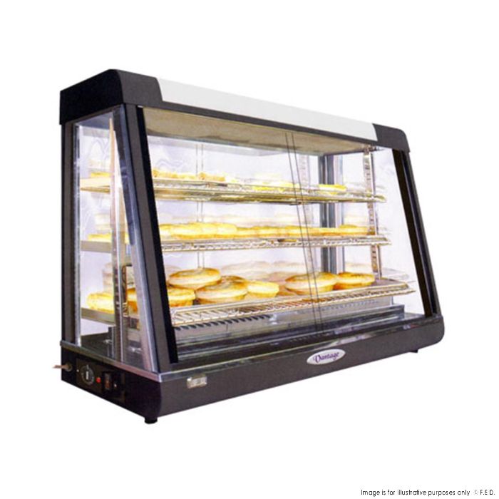 F.E.D Pie Warmer & Hot Food Display - PW-RT/900/1E - 900x490x610mm