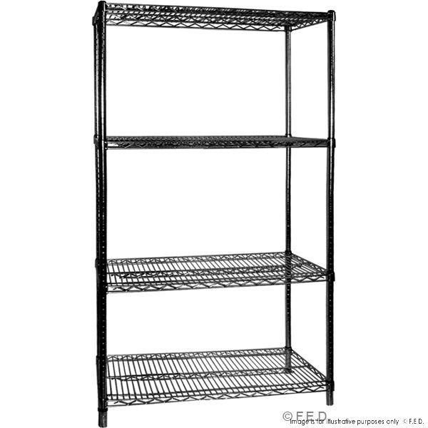 B18/24 Four Tier Shelving - 457 mm deep x 1880 high x 610 Width