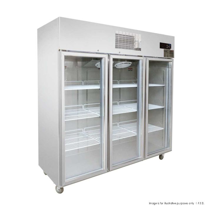 2NDs: Three Door Upright Display Fridge SUCG1500