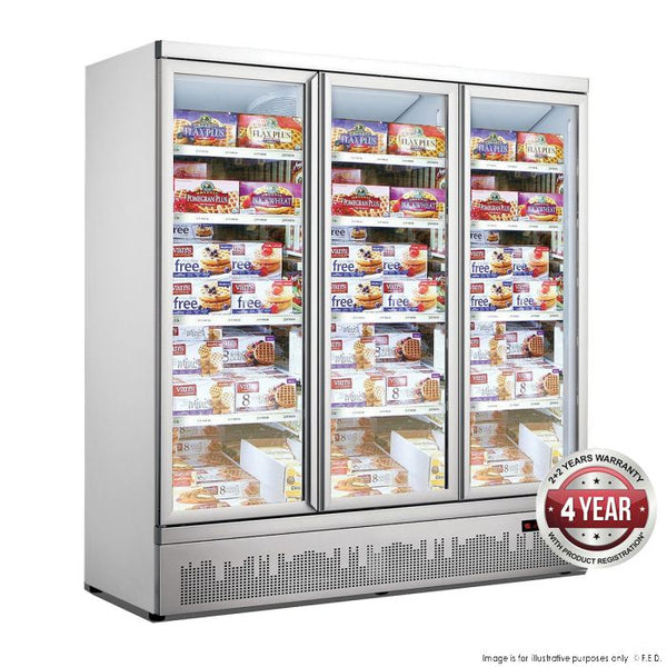 2NDs: Triple Door Supermarket Freezer - LG-1500GBMF