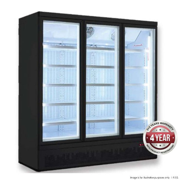 Triple Door Supermarket Fridge LG-1500BGBM