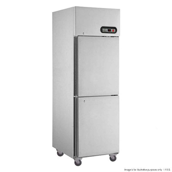 2NDs: TROPICAL Thermaster 2 x ½ door SS Fridge SUC500