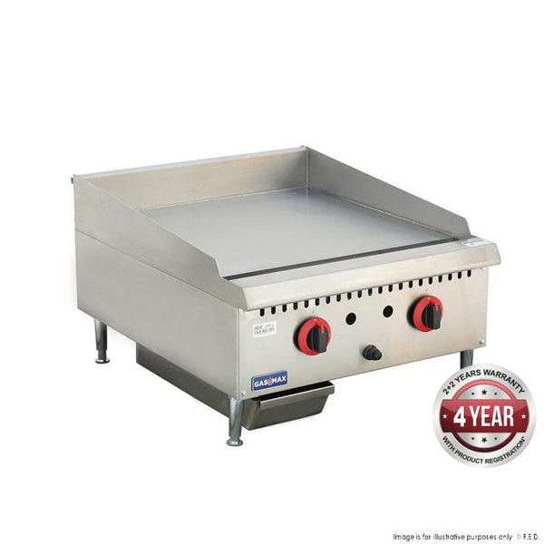 GG-24 Two burner NG Griddle Top