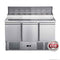 FED-X Three Door Salad Prep Fridge - XGNS1300D